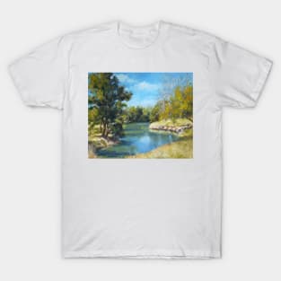 Castlereagh River, Coonabarabran (oil version) T-Shirt